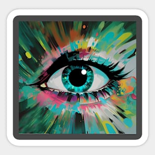 Eye See Sticker